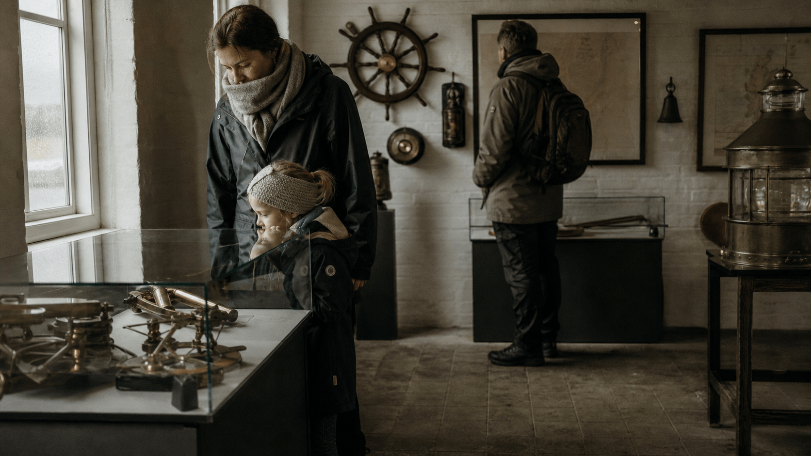 Schietwetter in Norddeich – Urlaubsszene in Ostfriesland