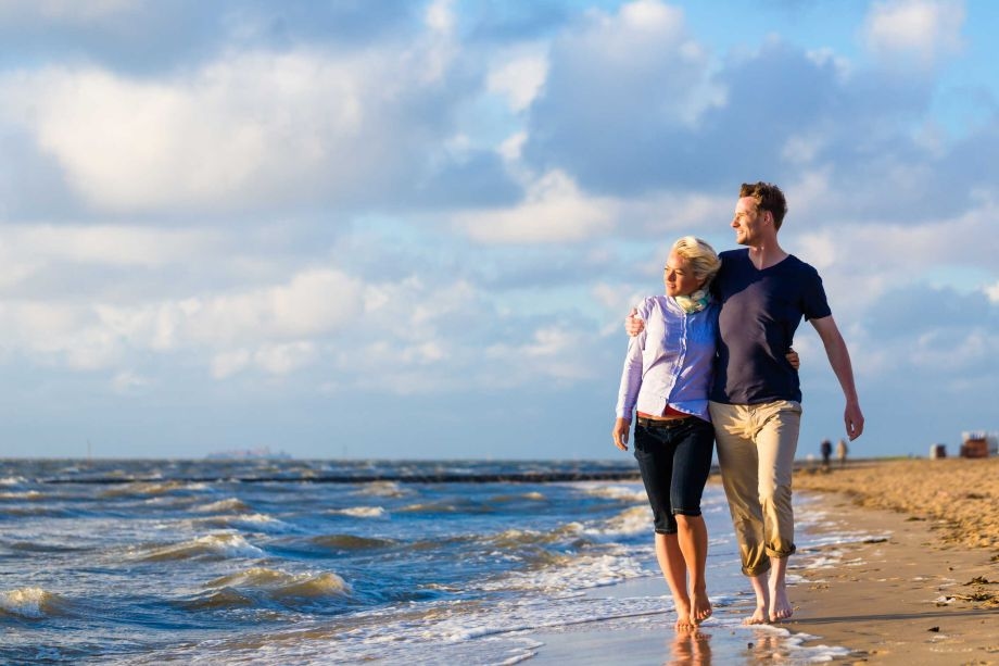 Mit Rad oder zu Fuß bei Norddeich