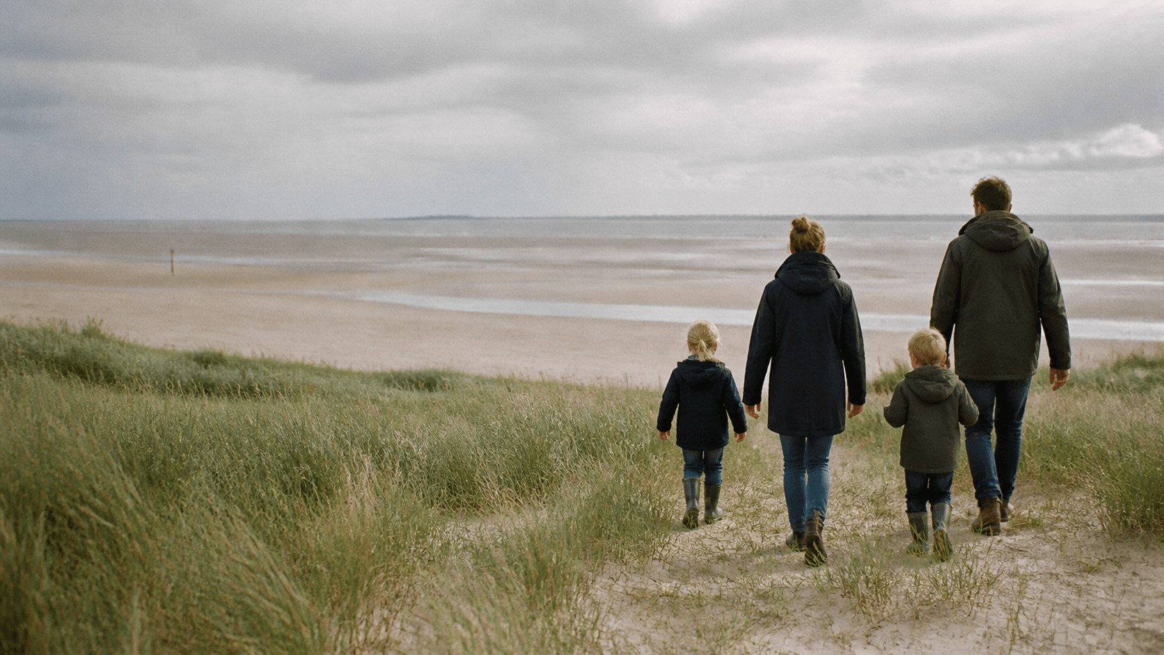 Urlaub mit Hund und Kindern in Norddeich – Urlaubsszene in Ostfriesland